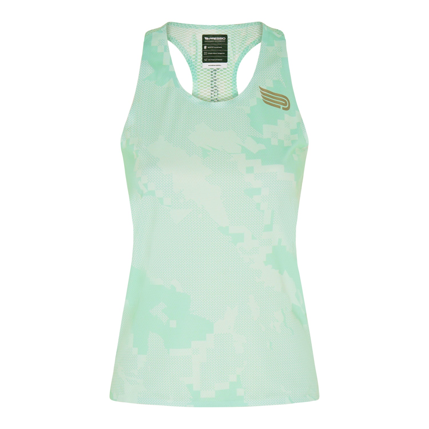 Pressio Run Elite Singlet Womens 2025 - Frontrunner Colombo
